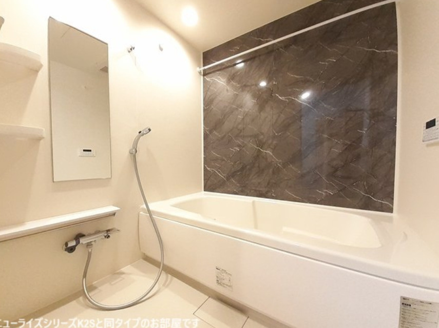 パルミエＢの浴室