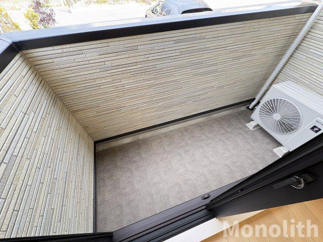 エルミタージュ泉ヶ丘のバルコニー