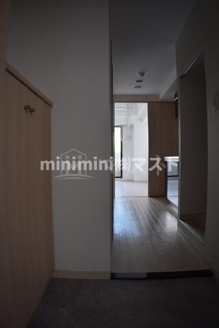 ブリリアン夕陽丘の玄関