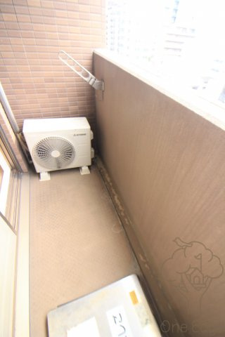 グローディア天満橋のバルコニー