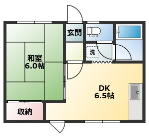 【間取り】 | 船栄ハイツⅠ | 間取りです