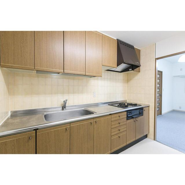 コスモ柏２のキッチン|キッチンでお料理をお楽しみください