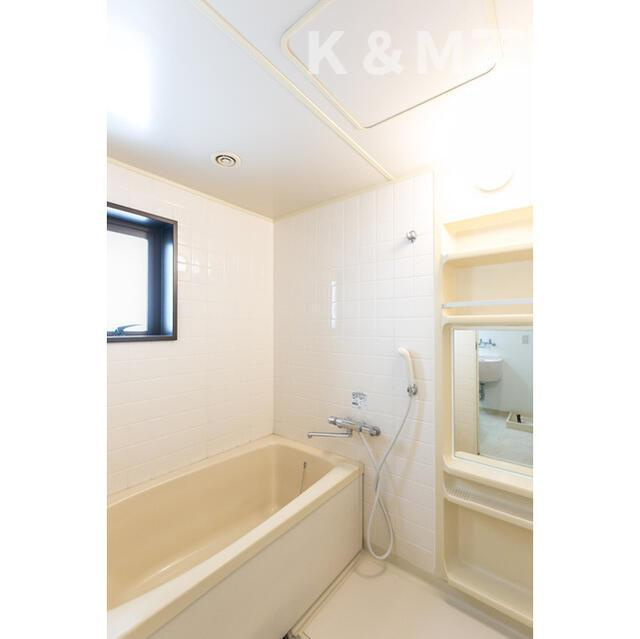 コスモ柏２の浴室|コンパクトで使いやすいお風呂です