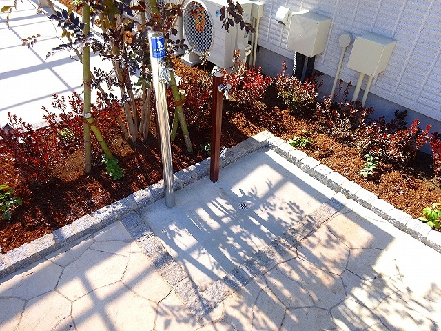 コルサージュのその他|★敷地内にあるペット足洗い場★