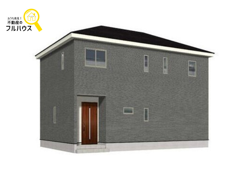 八戸市糠塚第4ｰ1号棟の外観パース