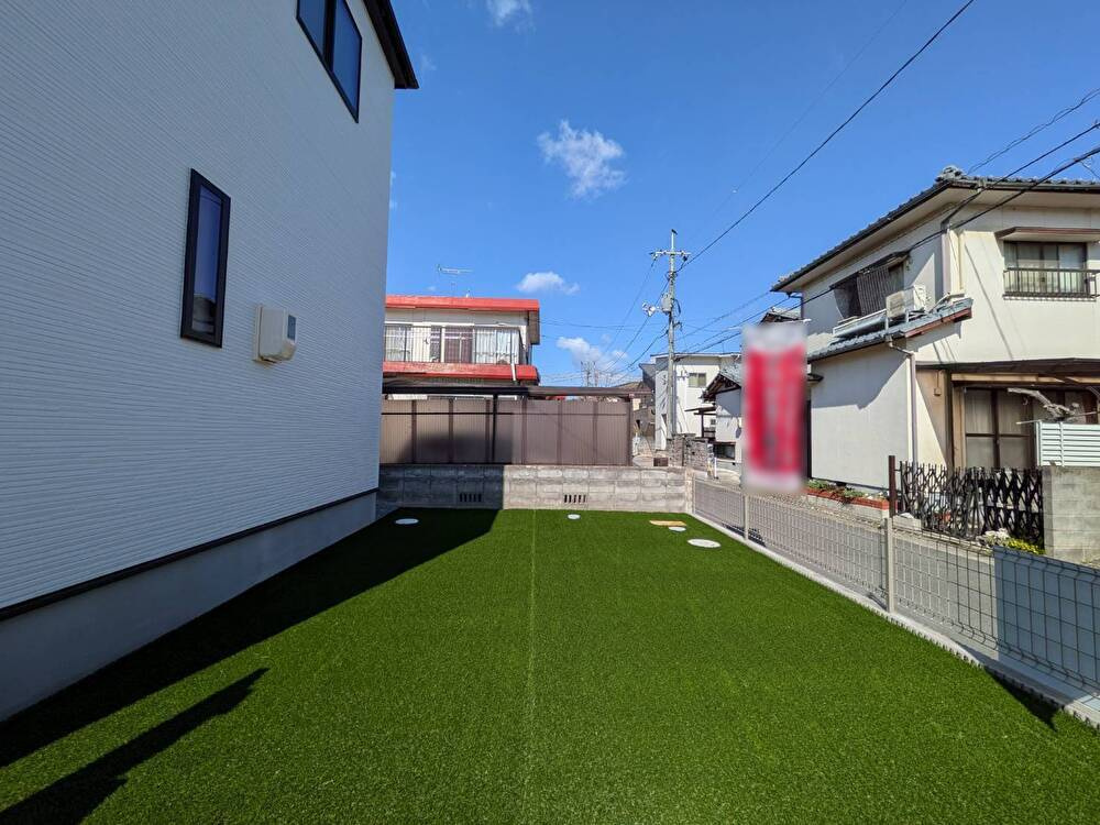 岡山市北区楢津①号棟グラファーレのその他|◆奥行約7.3ｍのお庭付き！お子様も安心して遊ぶことができます。