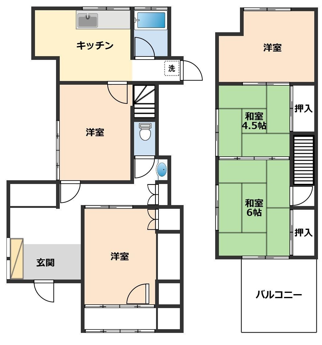 平作5丁目戸建の画像