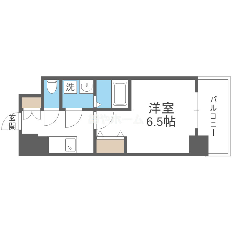 ワールドアイ難波City Gateの間取り