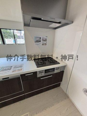 【キッチン】 | 明石市日富美町　新築戸建1号棟　仲介手数料無料！ | 使いやすいキッチンです
