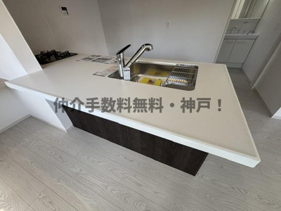 【キッチン】 | 明石市日富美町　新築戸建1号棟　仲介手数料無料！ | キッチンです