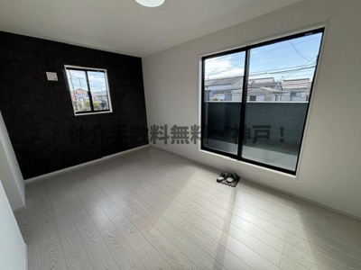 【洋室】 | 明石市日富美町　新築戸建1号棟　仲介手数料無料！ | ゆったりした洋室です