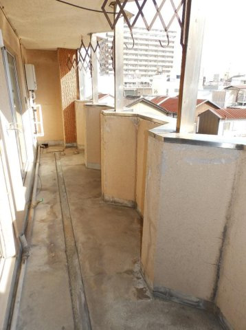 ビアンテじけまちのバルコニー