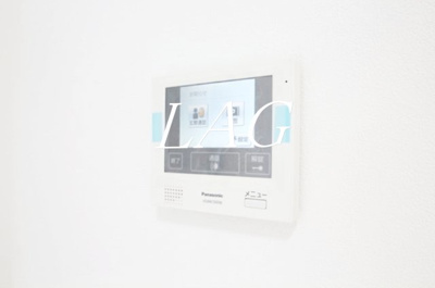 【セキュリティ】 | レスポワール東府中 | モニター付きインターフォンです。