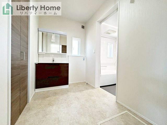 日立市東大沼町4丁目　５号棟　新築戸建の脱衣所