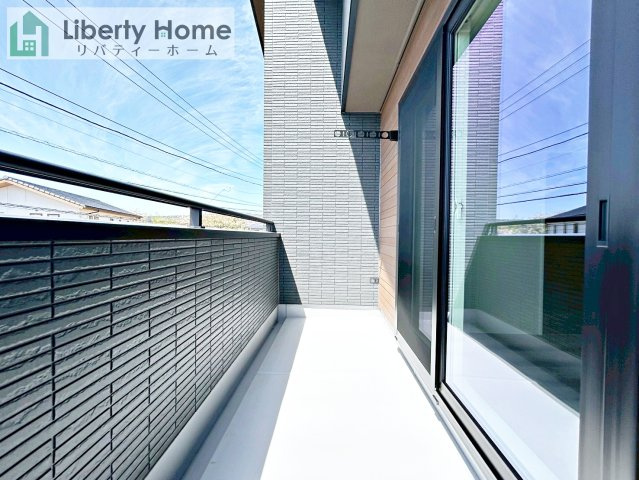 日立市東大沼町4丁目　５号棟　新築戸建のバルコニー