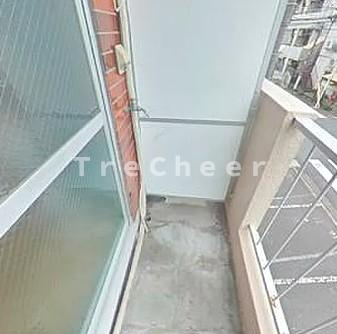 ナガタマンションのバルコニー