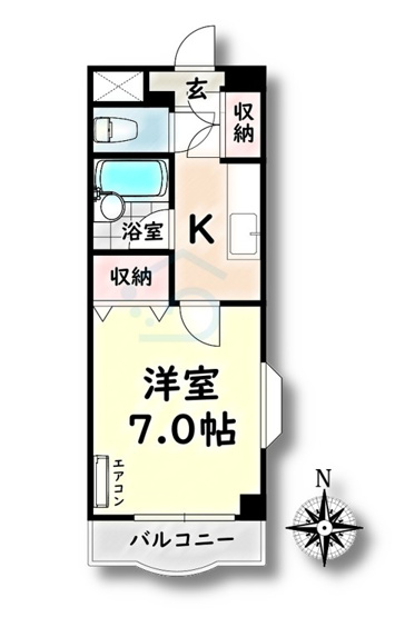 【間取り】 | エクラ・ド・アージュ【名古屋市賃貸・RC造】