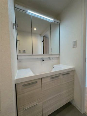 パークハイム杉並D棟の独立洗面台