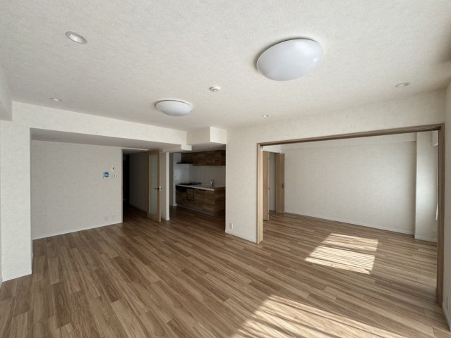 パークハイム杉並D棟の居間・リビング