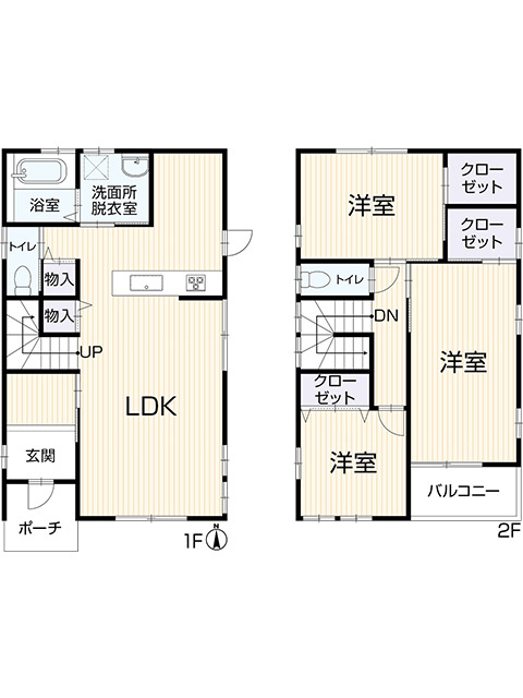【間取り】の画像