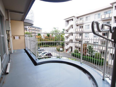 【バルコニー】 | コスモハイツ瑞ケ丘Ａ棟