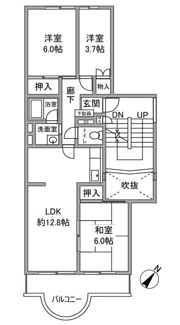 【間取り】 | コスモハイツ瑞ケ丘Ａ棟