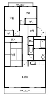 【間取り】 | エスペランサ宝塚弐番館