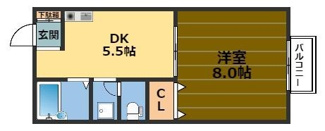 【間取り】 | ハイツ大与