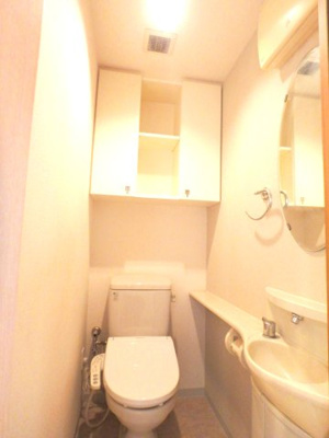 【トイレ】 | アルファステイツ仁川駅前 | ゆったりとした空間のトイレです