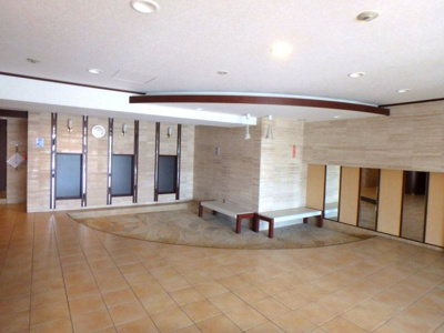 【ロビー】 | アルファステイツ仁川駅前 | 落ち着いたロビーです