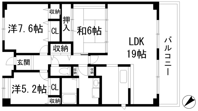【間取り】 | アメニティコート宝塚湯本