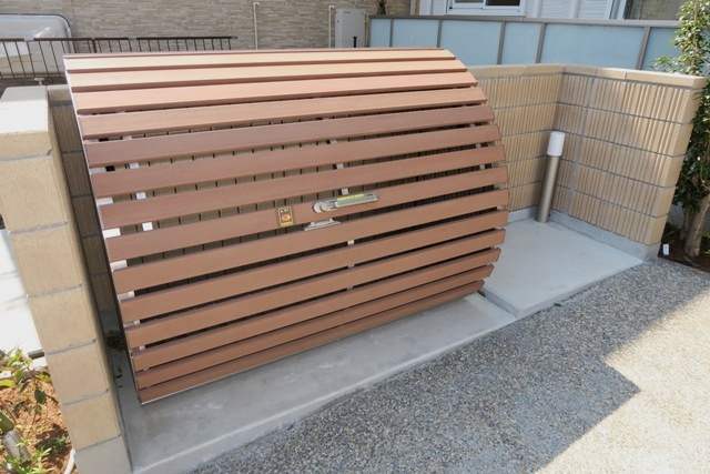 太陽の家のその他共用部分|★敷地内に入居者様専用のゴミストッカーを設置★