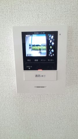 宇部市大字中野開作のアパートのセキュリティ