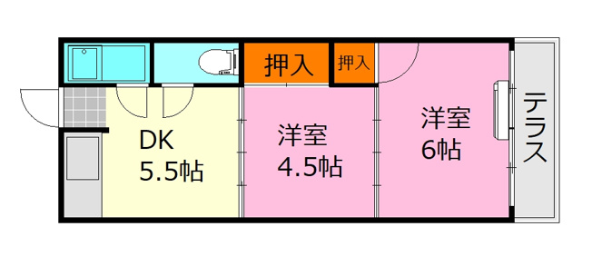 【間取り】 | 第一ゆうきアパート