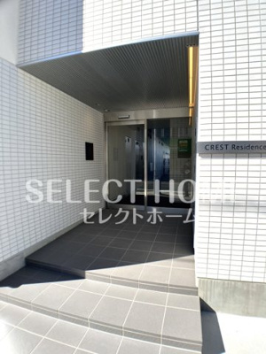 【エントランス】 | CREST　Residence | 毎日通るエントランスはこのようになっています