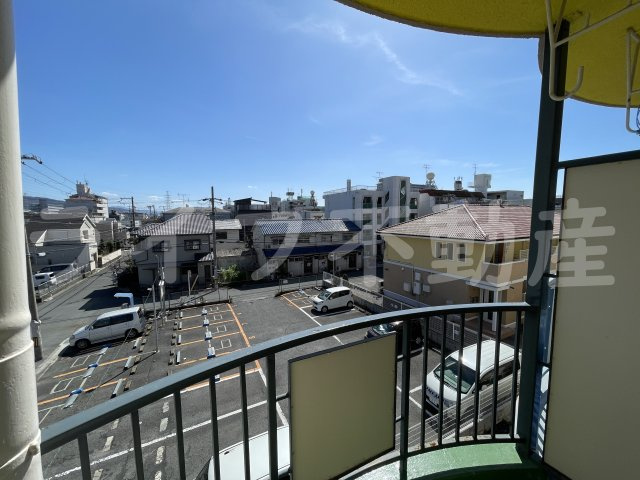 絹笠コーポの展望