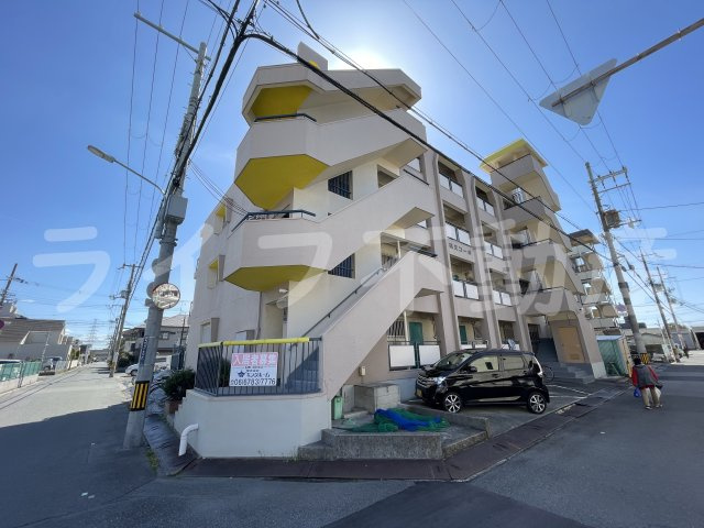 絹笠コーポの外観|建物外観を気になさる方へ、見た目の良い物件です