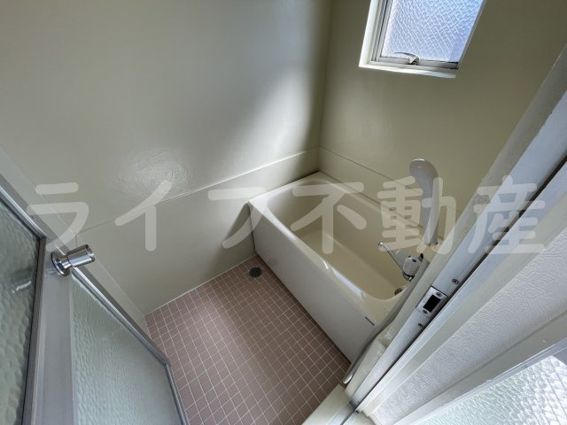 絹笠コーポの浴室|お風呂です