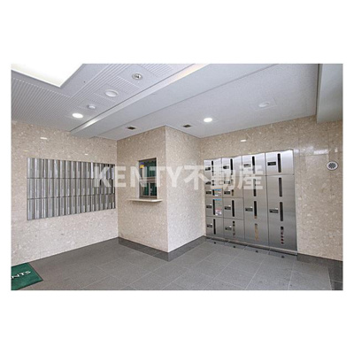 【ロビー】 | ニューシティアパートメンツ久が原 | 清潔なロビーです