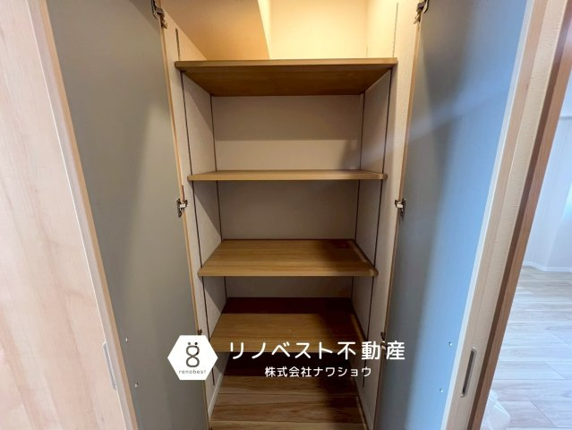 第一シャトー八戸の里の収納|【リノベスト不動産】東大阪市・生野区・東成区での物件探しは弊社にお任せください！
