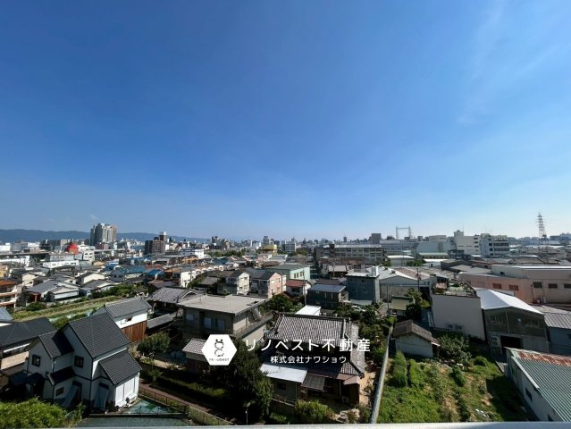 東大阪サンハイツの展望|東大阪の街を一望できます♪日々の気分転換にいかがですか。