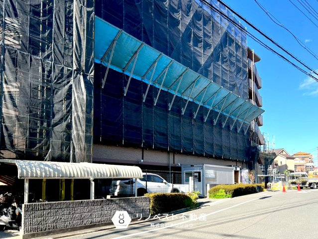 藤和東石切ホームズ見晴らしの丘の外観|現在、改修工事中！