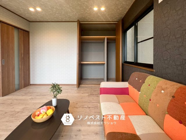 東大阪市東石切町6丁目の収納|各洋室にもクローゼット付き◎