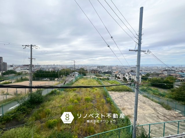 東大阪市東石切町6丁目の展望|山手に立地するため、眺望良好です◎