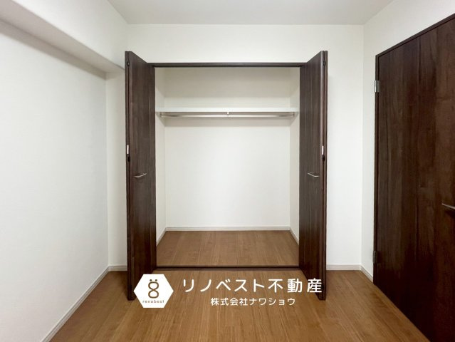 弥刀ハウスの収納|ハンガーパイプ付きのクローゼットなのでお洋服の整理に役立ちます！