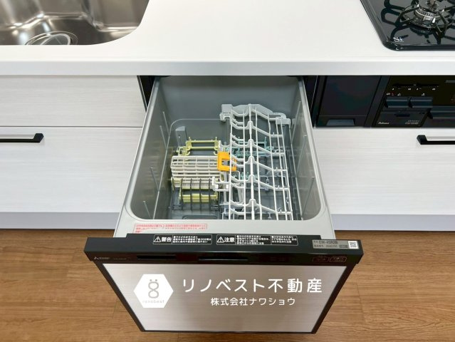 弥刀ハウスの設備|食洗機付きで洗い物の手助けをしてくれます！家事を楽にしてくれそうですね！