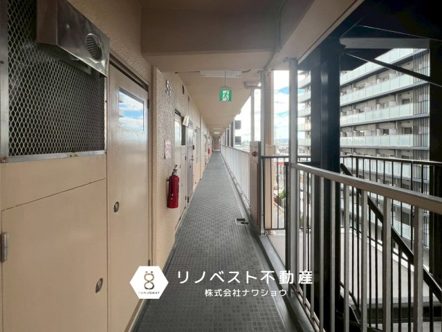 弥刀ハウスのその他共用部分|共用部分は綺麗に清掃され管理されております。