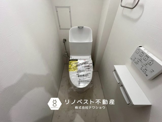 弥刀ハウスのトイレ|ペーパーホルダーが2個あるので頻繁に変える手間が省けますね！