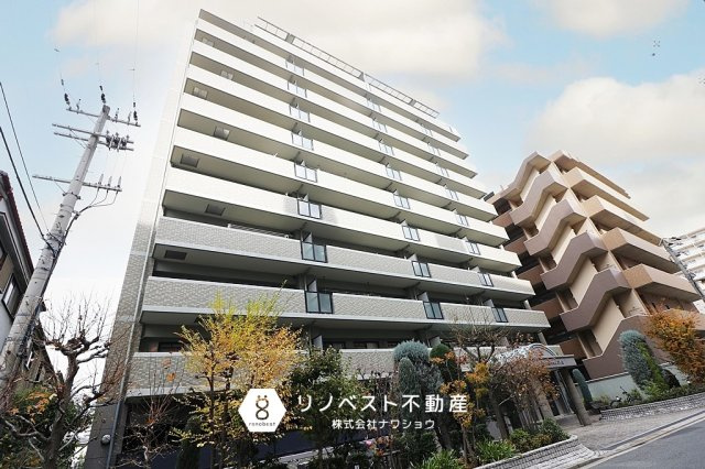 メロディハイム八戸ノ里の外観|徒歩圏内にスーパ―やコンビニが揃っています♪