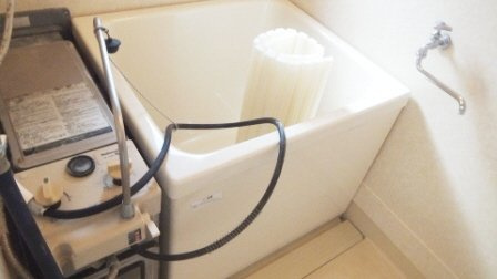 グリーンハイツの浴室|追焚機能付き